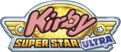 Kirby Super Star Ultra title screen for Nintendo DS